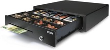 Safescan LD-4141 Light-Duty Kassenschublade mit Fächern für Banknoten und Münzen