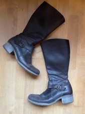 Vintage Dëcam Damenstiefel Lederstiefel Reitstiefel Stiefel  Gr. 42