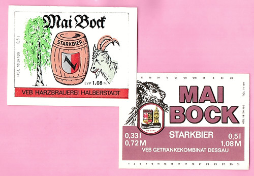 Bieretiketten brauerei dessau - brauerei,