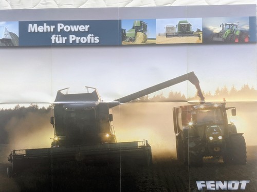 Fendt mähdrescher traktor - fendt,