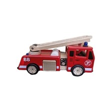 Pintoy Feuerwehr-Auto Mit Drehleiter