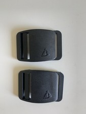 2 Stück Steckschnalle Gurtschnalle Klickverschluss - Steg 29 mm