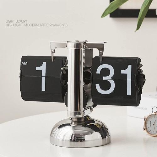 Digital flip down clock retro - digital,