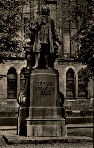 Leipzig ddr bach denkmal - leipzig,