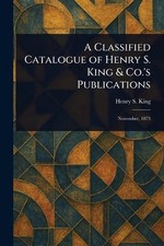 A Classified Catalogue of