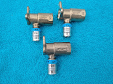 3  Wandscheiben - Deckenwinkel 16x1/2"  52mm Alpex, Conel MV2, Cosmo Connect