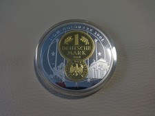 Medaille 1 DM Goldmark 2001 