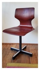 FLÖTOTTO PAGHOLZ STUHL DESIGNKLASSIKER 70er J. SCHREIBTISCHSTUHL MID CENTURY