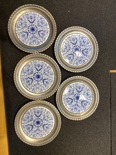 5teiliges Zinn/Keramik