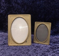 2 alte Rahmen aus Messing, Fotorahmen, Messingrahmen, Bilderrahmen aus Nachlass