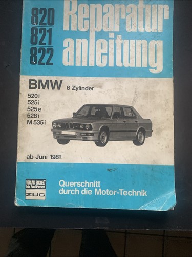 Reparaturanleitung bmw e28 - bmw,