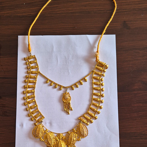 Indische halskette gold - halskette,