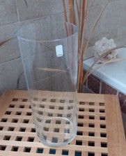 Vase Glasvase montana Blumenvase Tischvase Dekovase groß 34/14 cm Glas