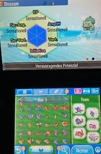 Pokémon DS Ultra Sonne/Mond Omega Rubin/Alpha Saphir X und Y + Shiny Living Dex