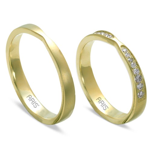 Gold eheringe trauringe - eheringe,