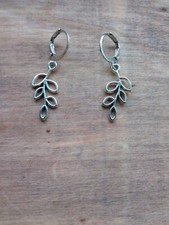Ohrringe silber Zweige