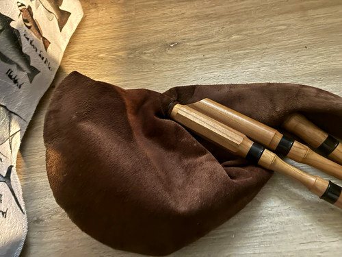 Dudelsack smallpipe aus holz - aus,