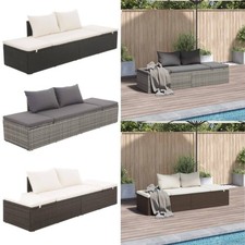 Sonnenliege Poly Rattan