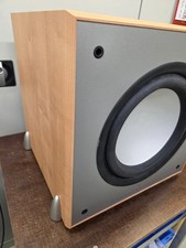 Mordaunt-Short Avant 309i  Subwoofer Aktiv, Buche/Grau