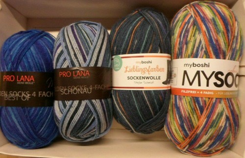 400 wollpaket strumpfwolle - 400,