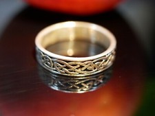 Dünner 925 Silber Ring Knoten