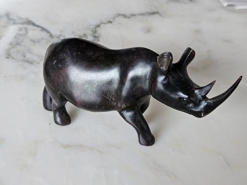Nashorn ebenholz afrika - nashorn,