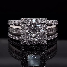 2,56 TCW Prinzessin Moissanit