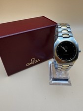 Omega Seamaster Polaris Stainless Steel and 18k Gold Quartz Mens Watch