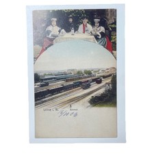 Postkarte AK REPRINT Eisenbahn