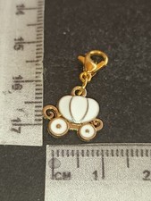 Charms Anhänger Kutsche Prinzessin Wieß 1039