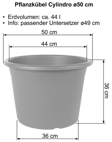 Pflanzkübel cylindro oder - cylindro,