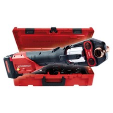 Rothenberger Akku Pressmaschine ROMAX 4000 + Akku, Ladegerät und Rocase Koffer