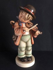 Alte Hummel Figur Biene Großfigur  34cm hoch,  "Geigerlein"  große Ausgabe