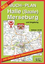 Buchstadtplan Halle (Saale) 