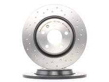 2x BREMBO Bremsscheiben Hinten für AUDI A4 Avant (8K5, B8) Q5 (8RB) 300mm