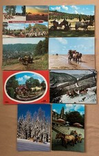 8 Pferdepostkarten