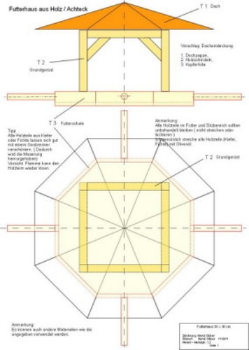Vogelfutterhaus bauplan pdf - vogelfutterhaus,