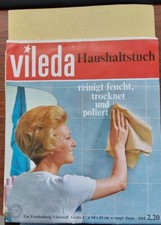 Vileda Haushaltstuch, unbenutzt, 60er Jahre, vintage,
