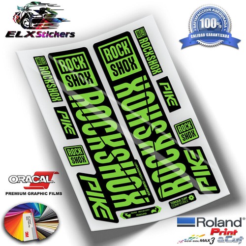 Rockshox pike gabelaufkleber - rockshox,
