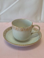 Vintage KPM Porzellan Neuosier Mokkatasse mit Golddekor