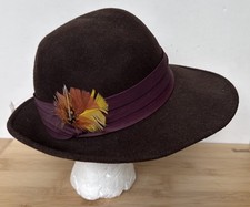 NOS Vtg Tally Ho Brown 100%