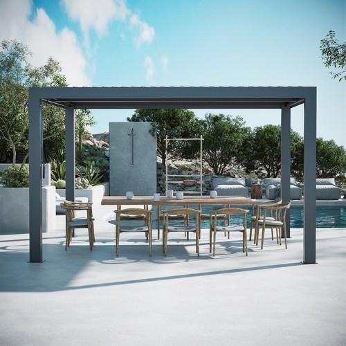 Pergola 3x3 pavillon - 3x3.7m,