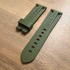 OFFICINE PANERAI 24/22mm -Kautschuk- NEU