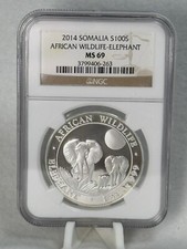 Silbermünze 2014 Somalia