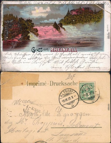 Ansichtskarte neuhausen - ansichtskarte, am