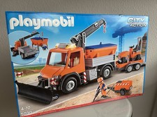 Playmobil 5030 große Straßenmeisterei Unimog mit Zubehör 2012 OVP ungeöffnet