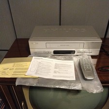 PHILIPS VR-550 VHS-Videorecorder 6-Kopf  mit FB und Anleitung top 