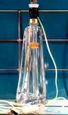 Tisch Lampe Glas "Val St