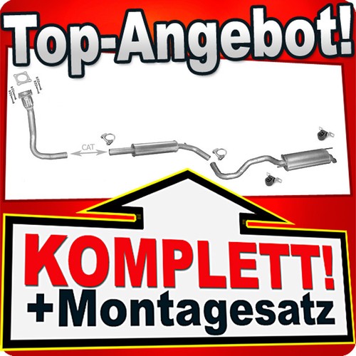 Auspuff für polo - auspuff,