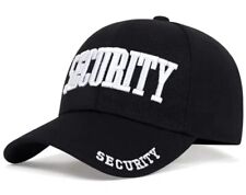 BASECAP SECURITY STICKEREI SONNENSCHUTZ HIPHOP HUT WINDDICHT STAUBDICHT KAPPE